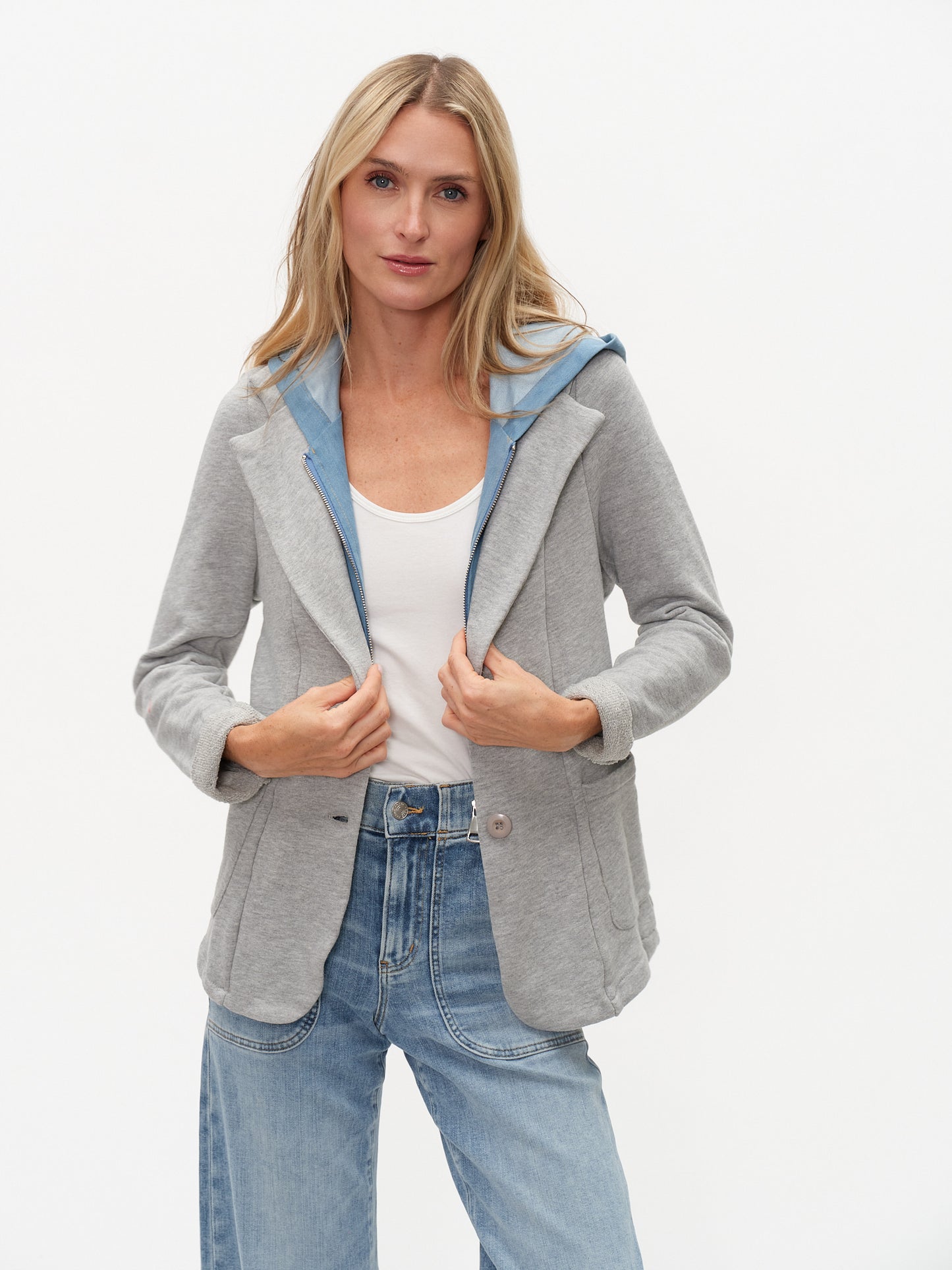 torino blazer [heather grey]