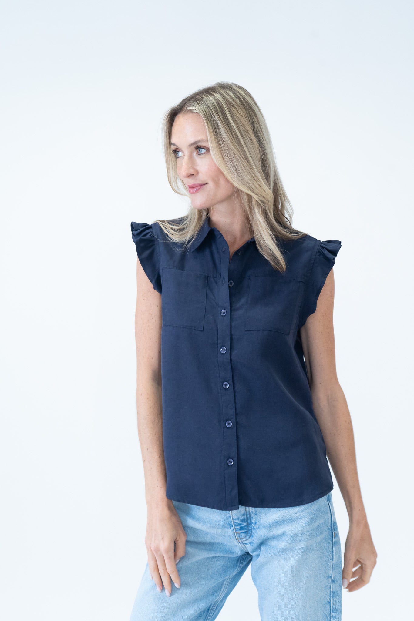 penelope top [navy]
