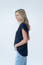 Load image into Gallery viewer, chelsea top [navy]
