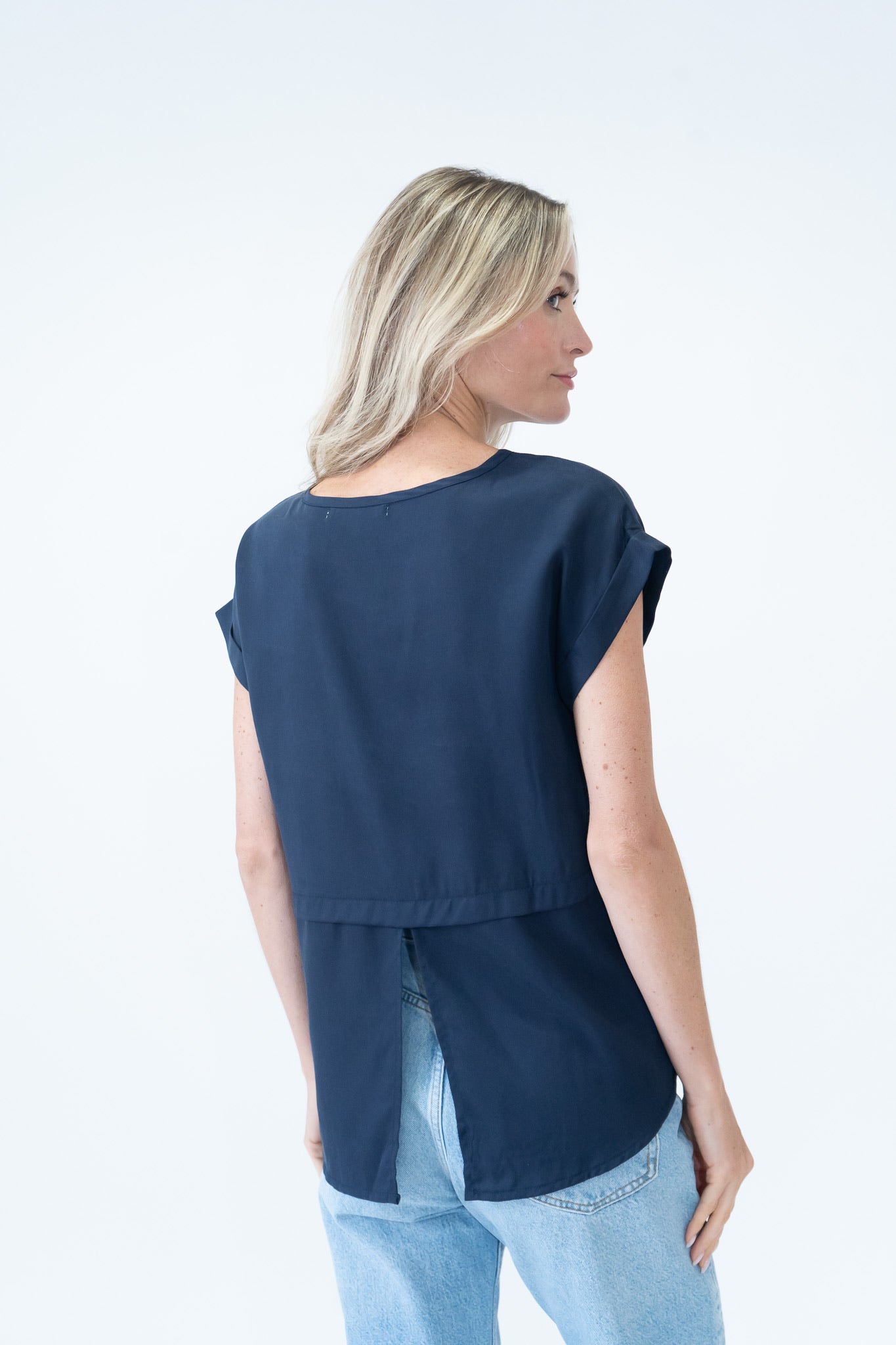 chelsea top [navy]