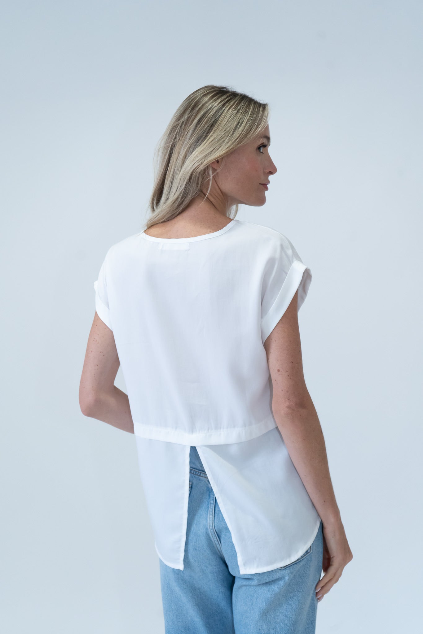 chelsea top [ivory]
