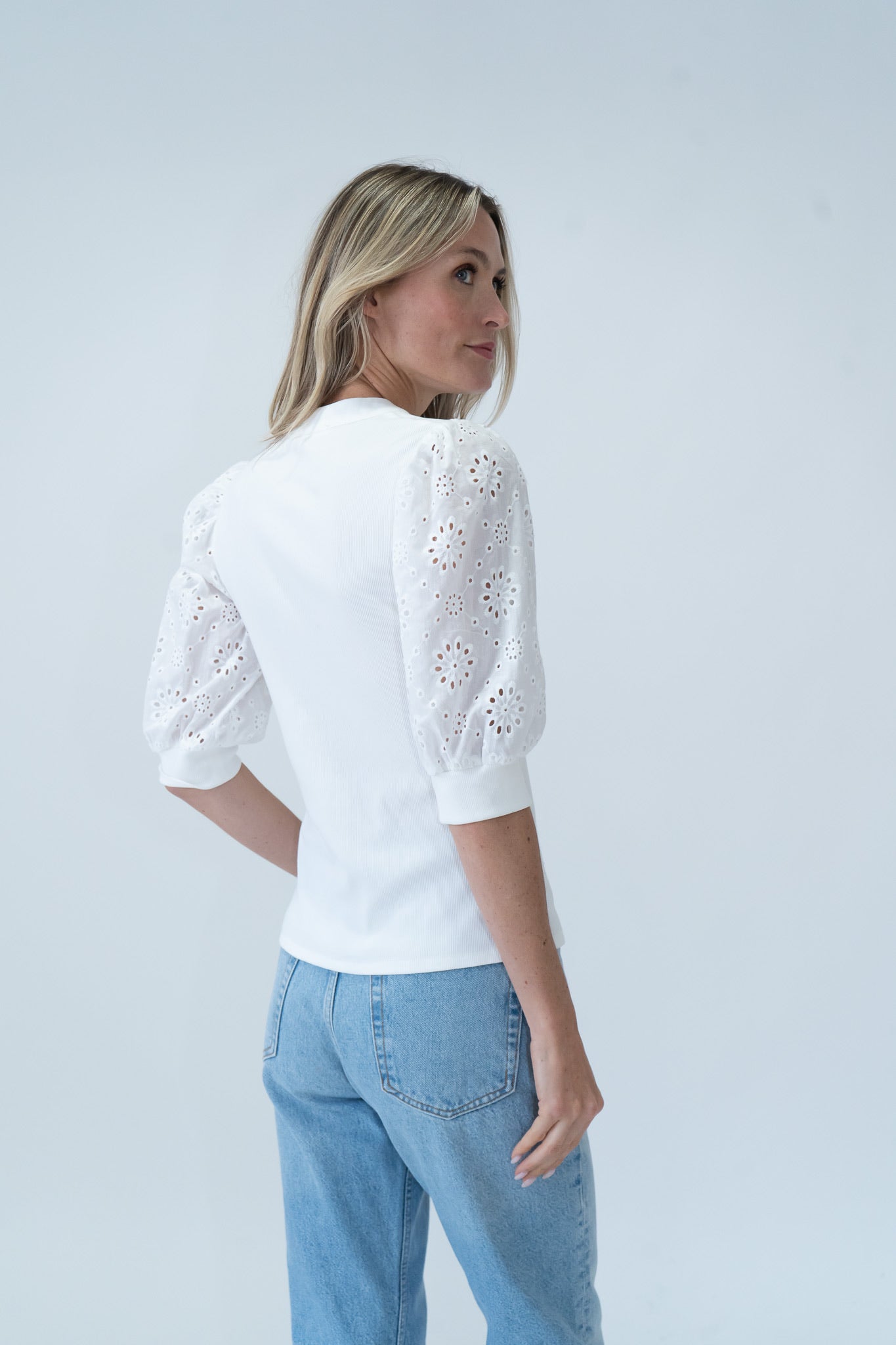 kaleigh top [white]