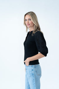 kaleigh top [black]