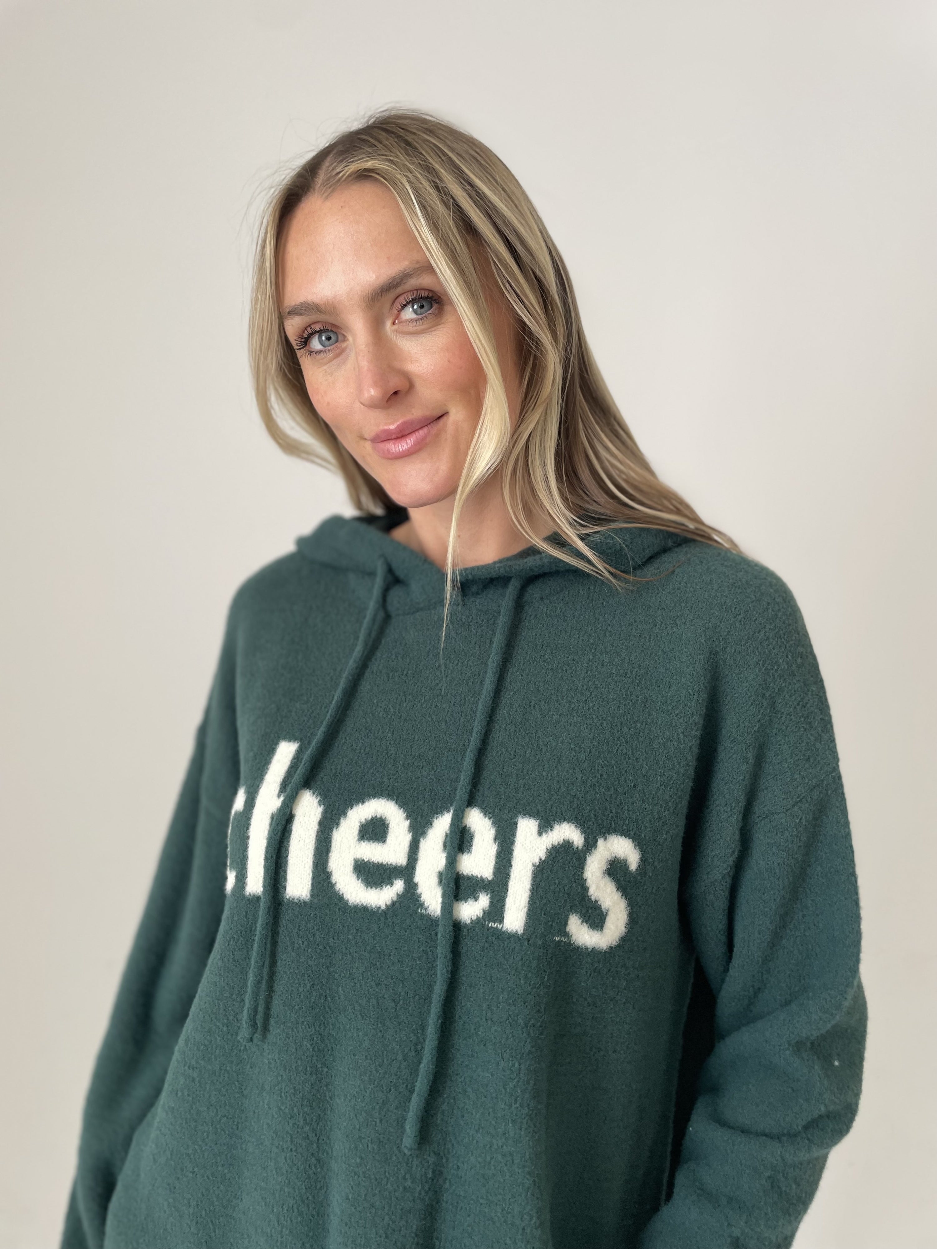 cheers hoodie [green]