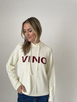 Load image into Gallery viewer, vino hoodie [cream]
