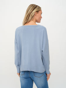 angii sweater [dusty blue]