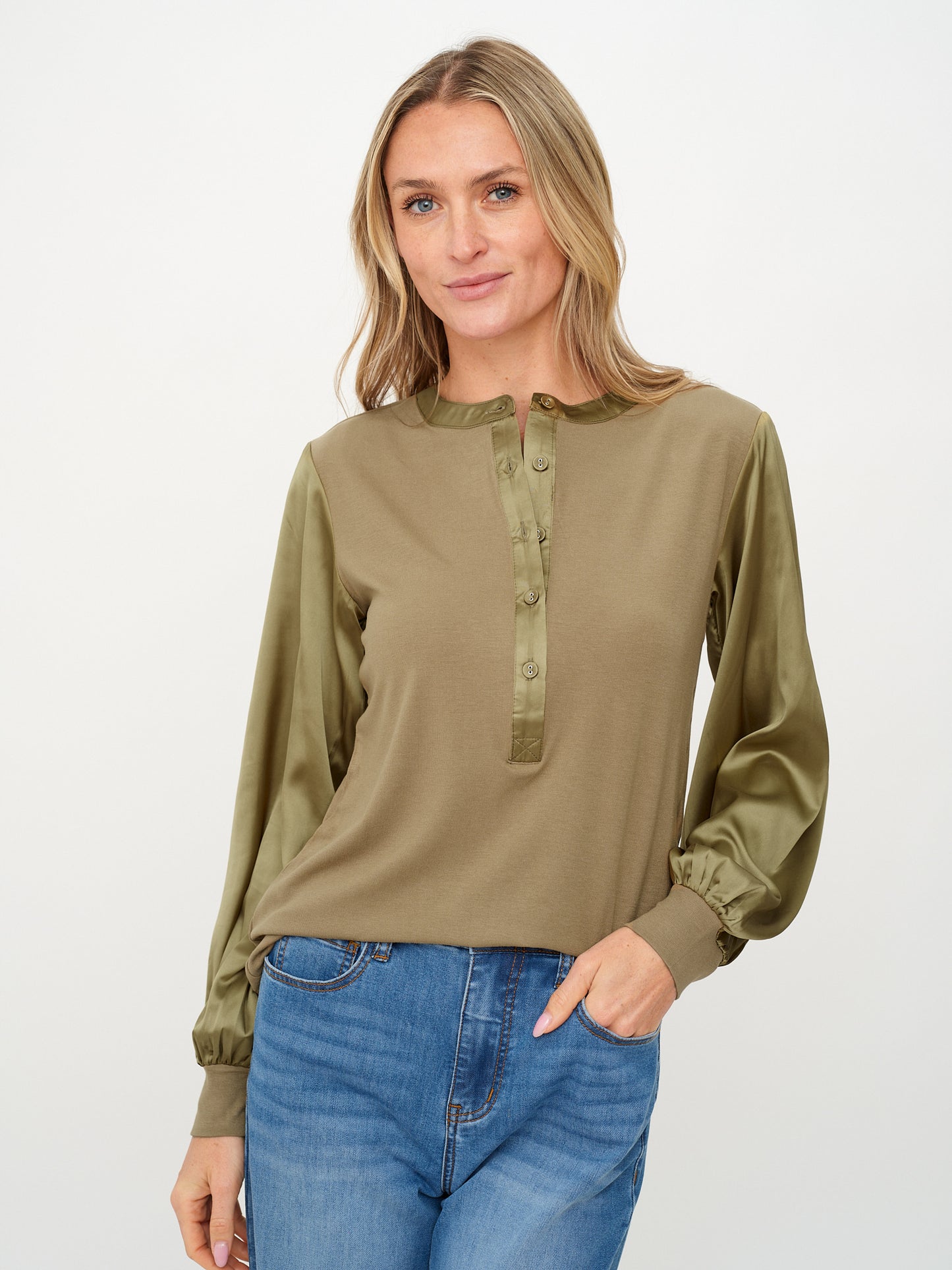 janie top [olive]