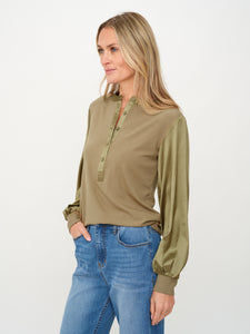 janie top [olive]