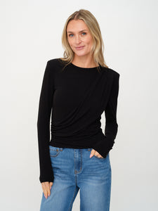 harlow top [black]