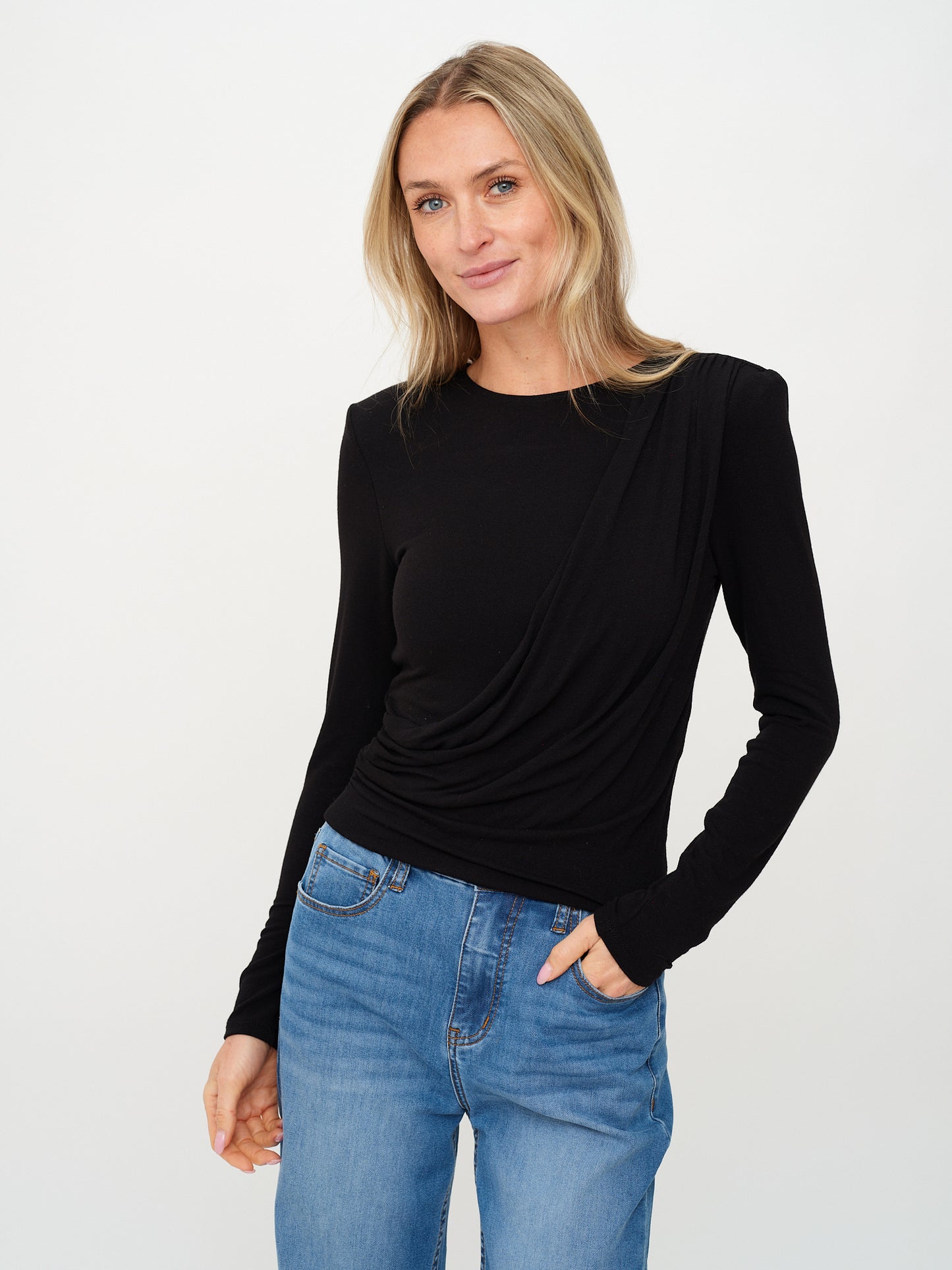 harlow top [black]