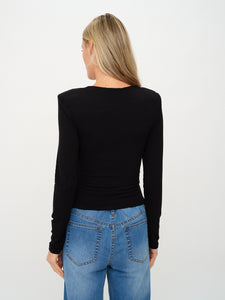 harlow top [black]