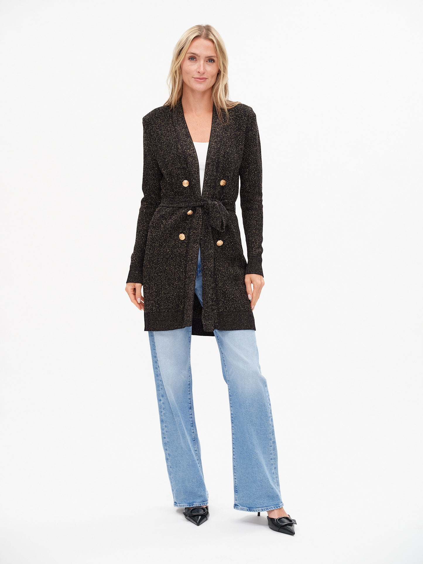 samantha cardigan [black]