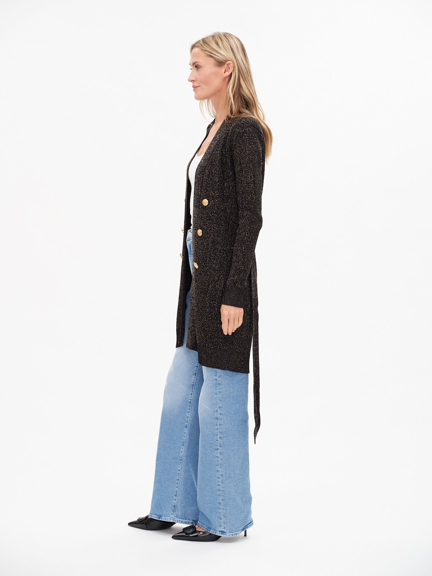 samantha cardigan [black]