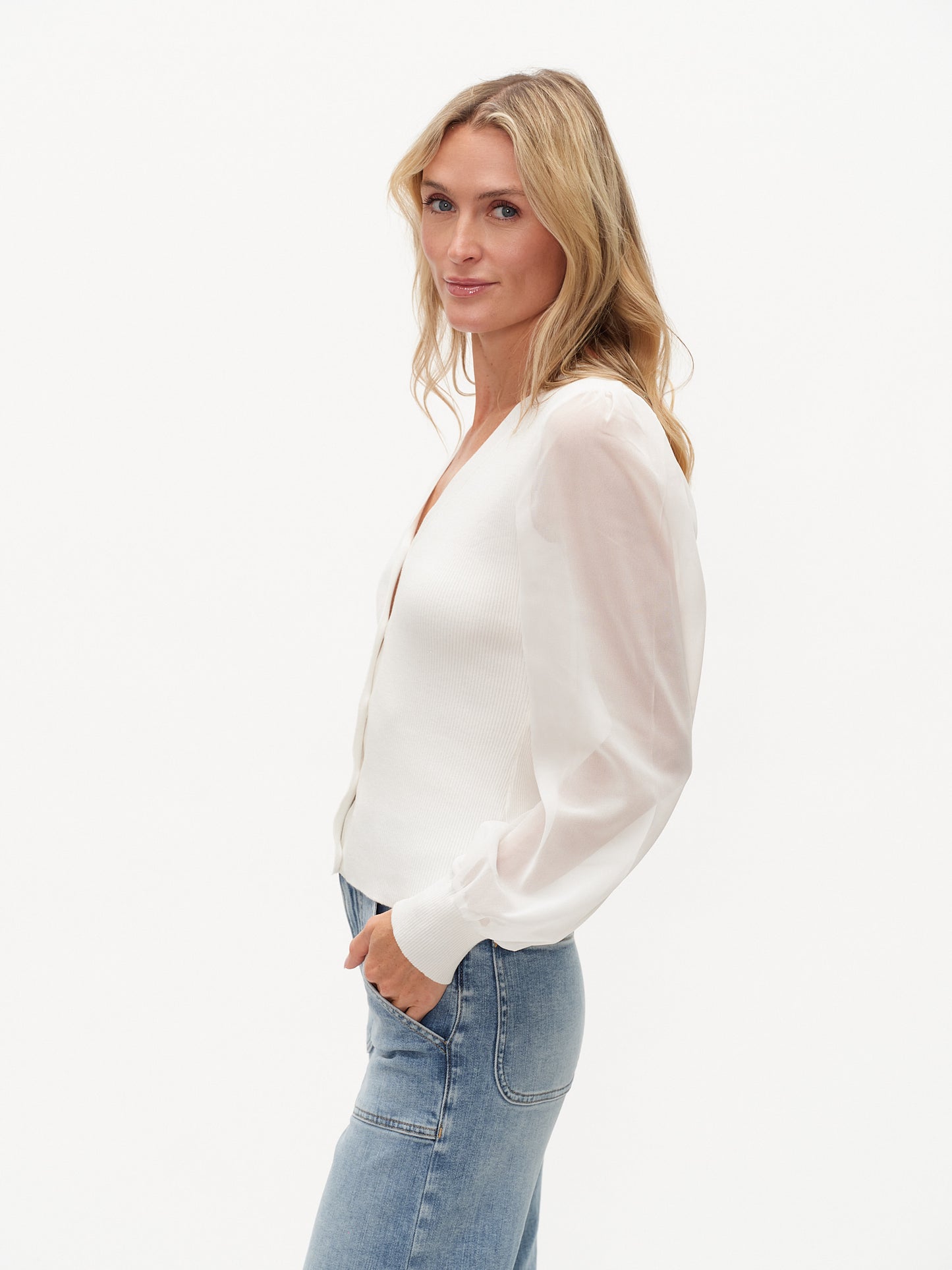 celeste top [white]