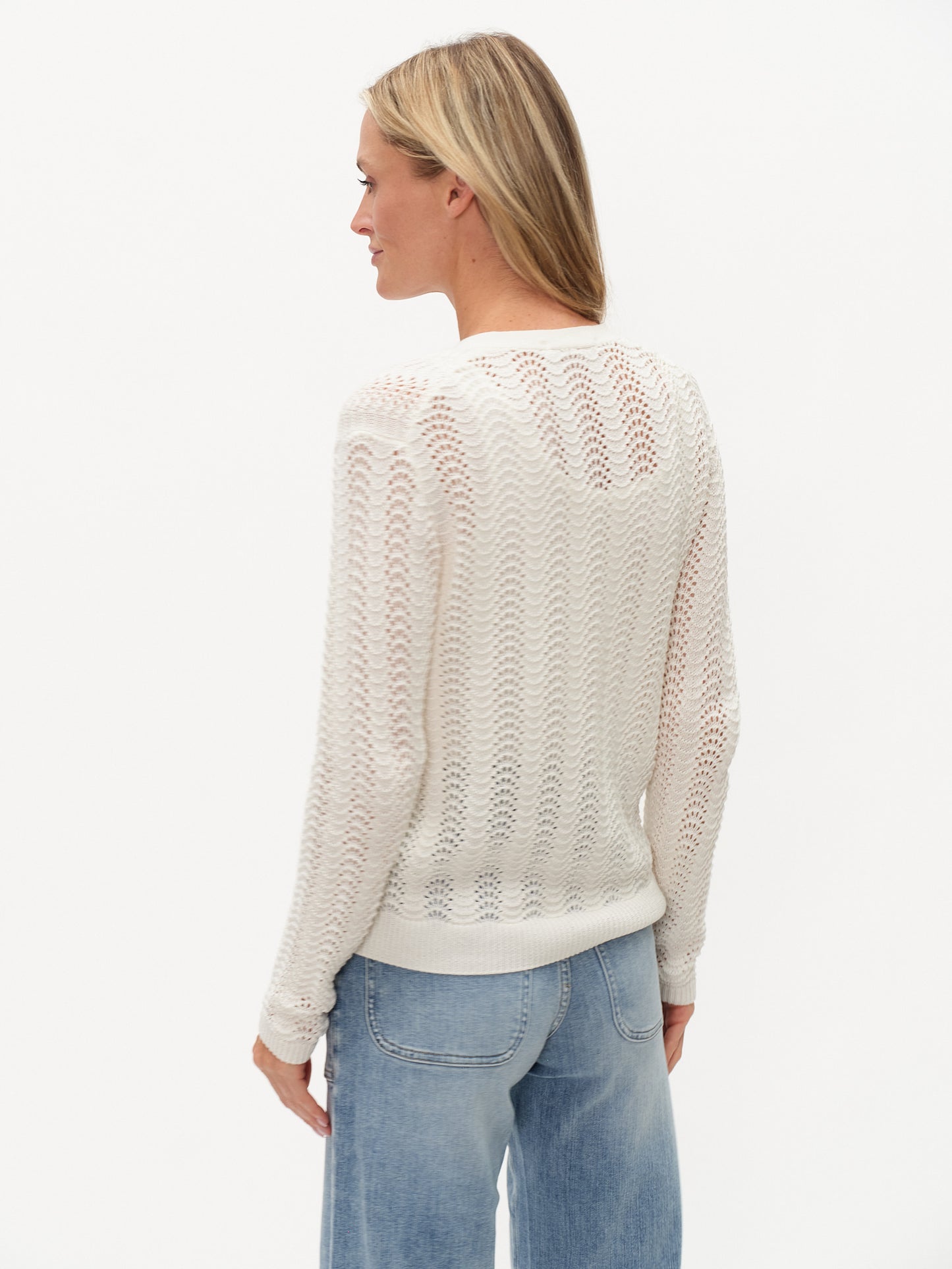 ebony cardigan [ivory]