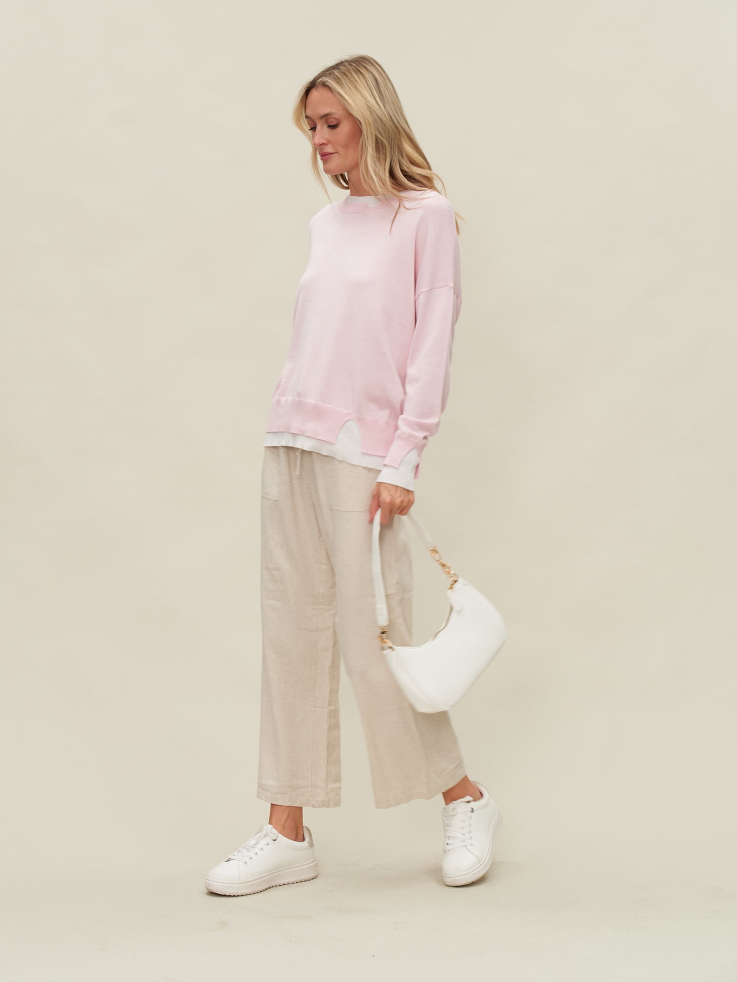 claire top [light pink]