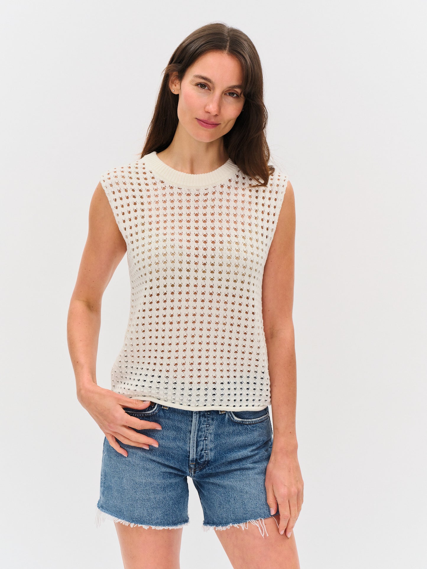 montauk tank [ivory]