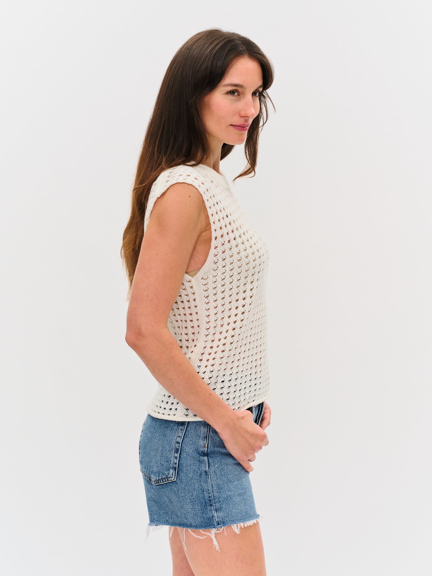 montauk tank [ivory]