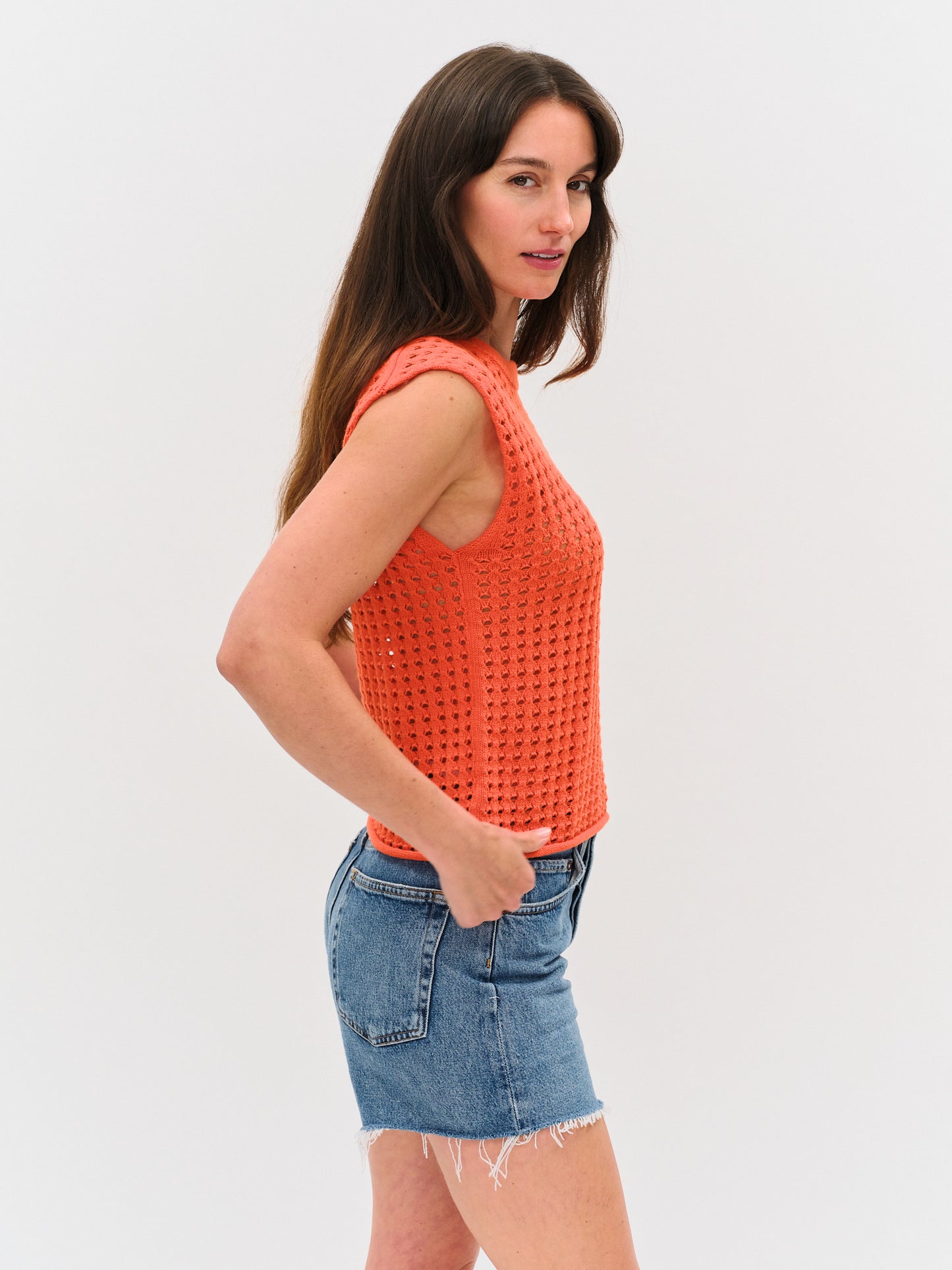 montauk tank [tangerine]