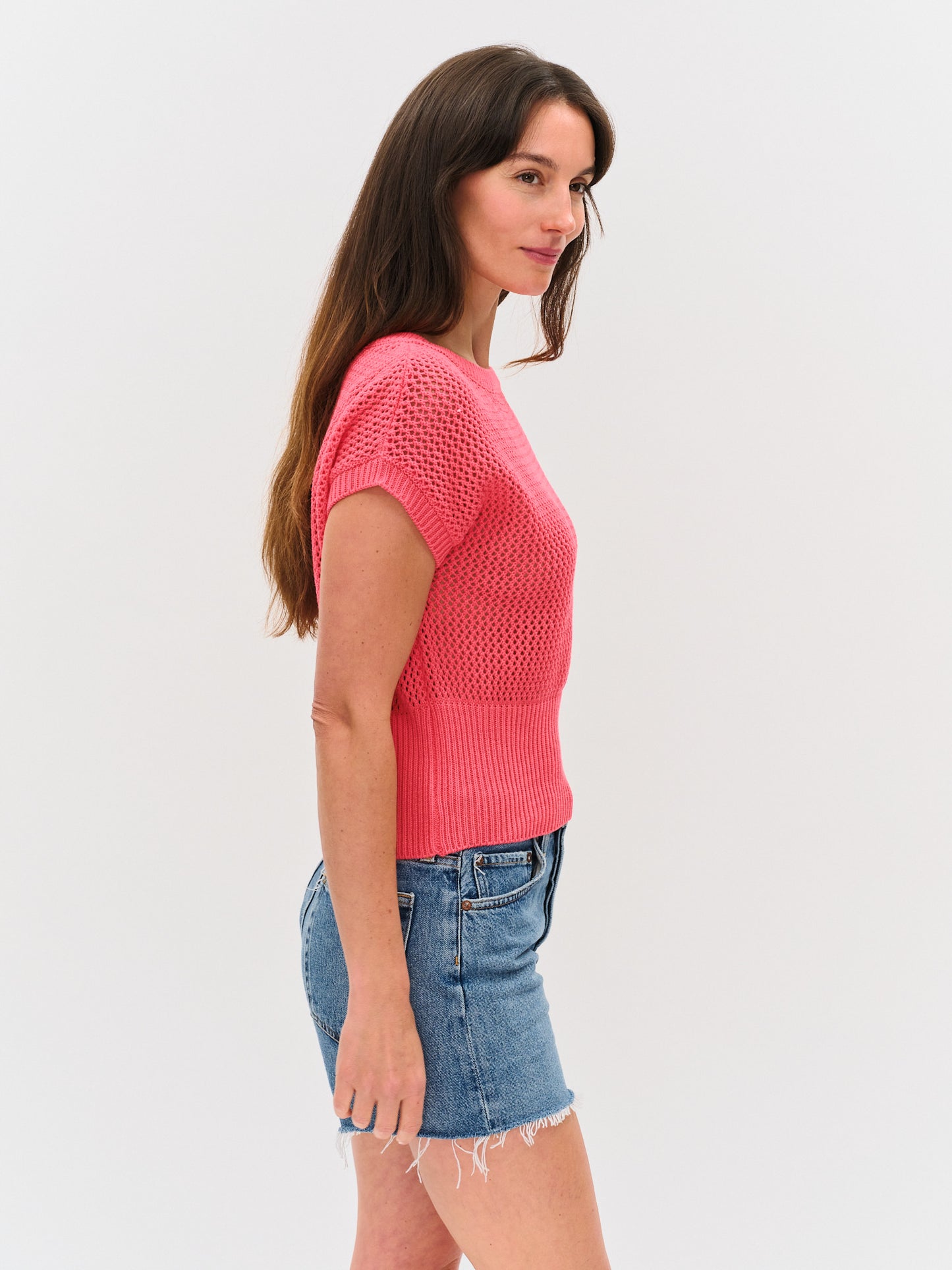 capri tank [pink splash]