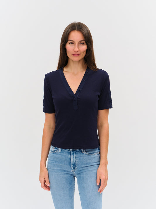 miko top [navy]