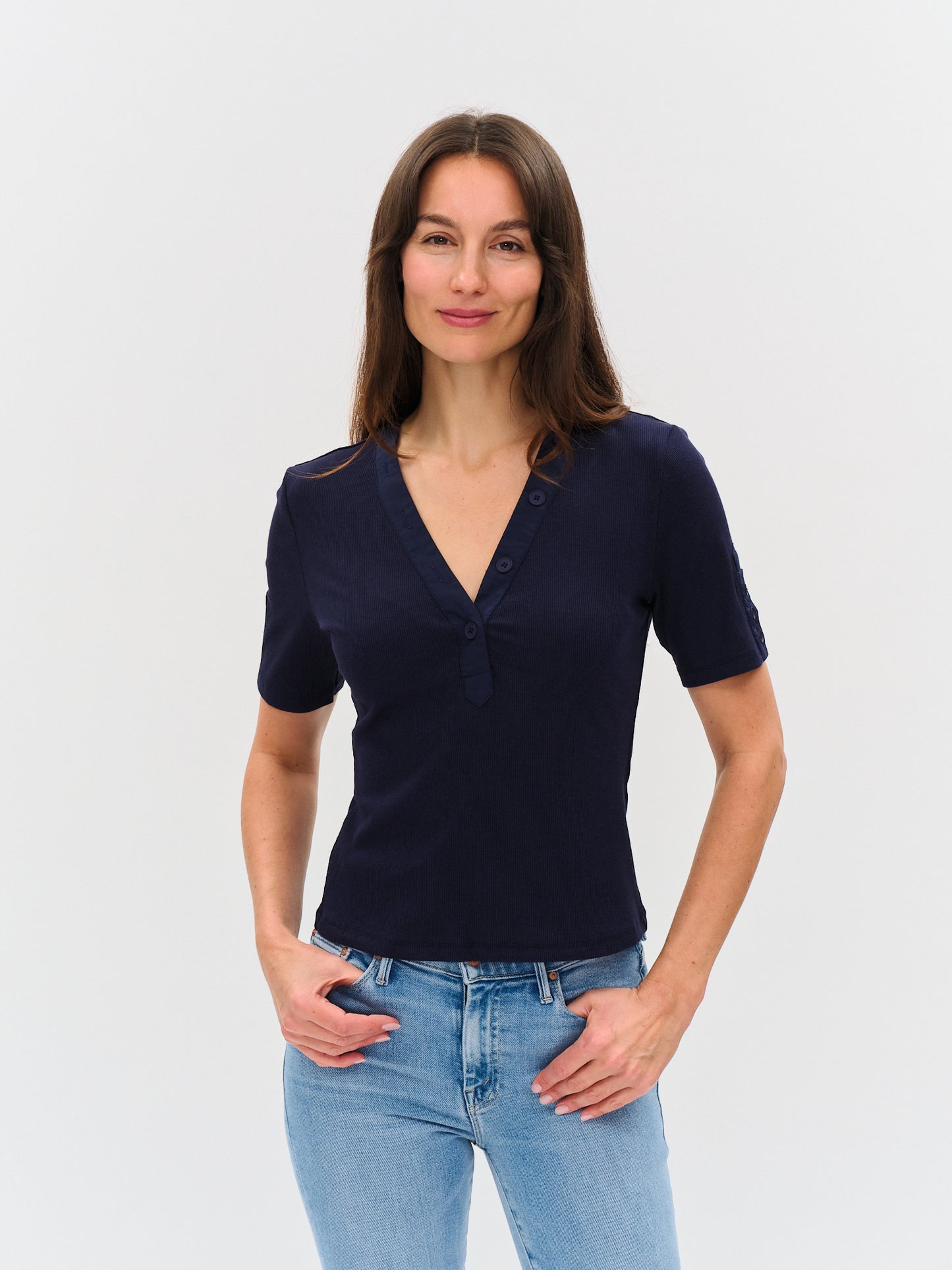 miko top [navy]