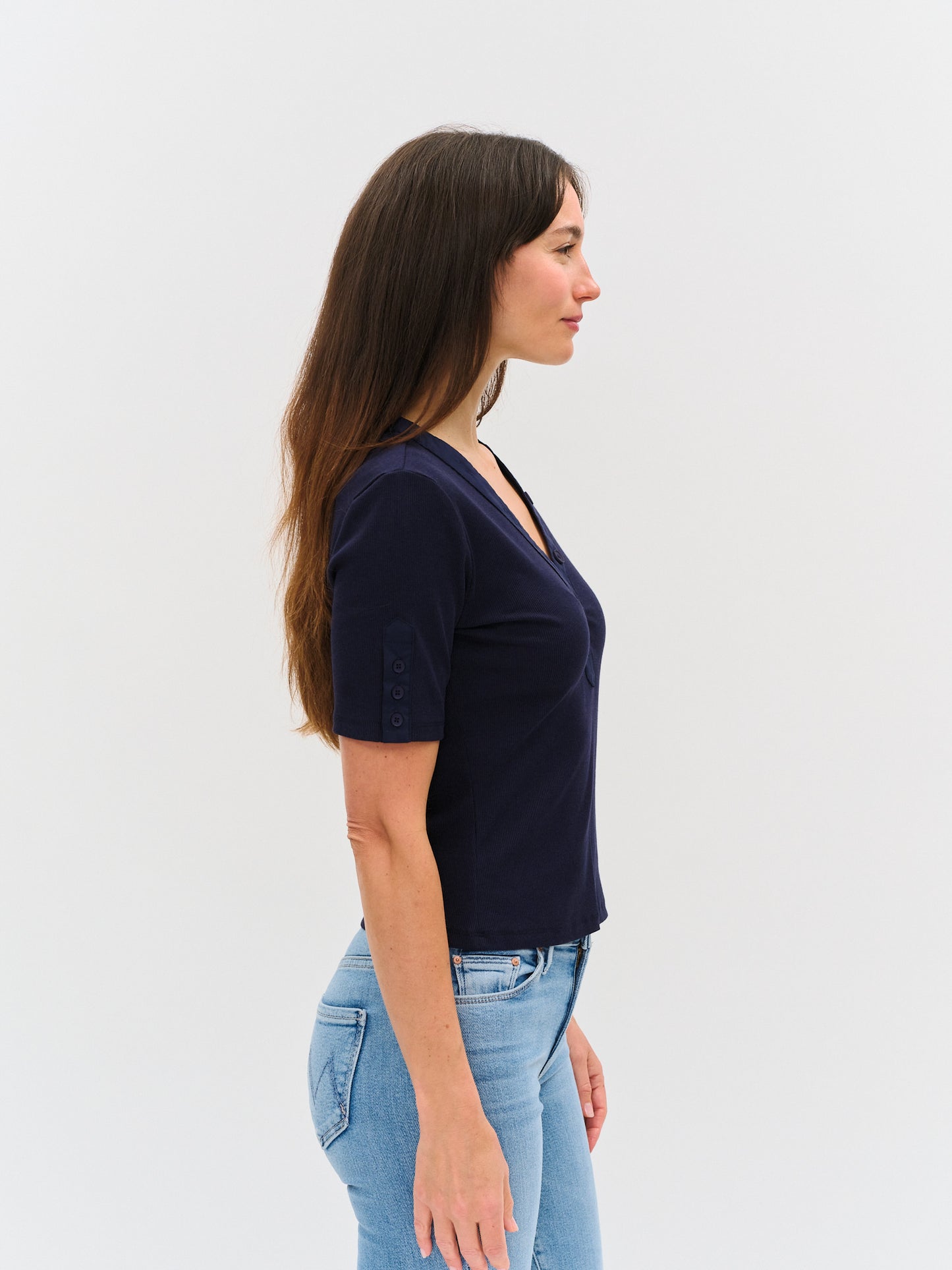 miko top [navy]