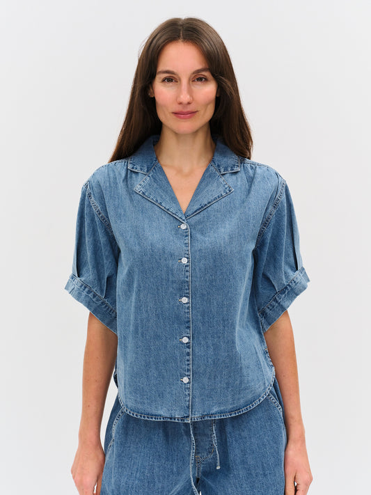 emma top [denim]