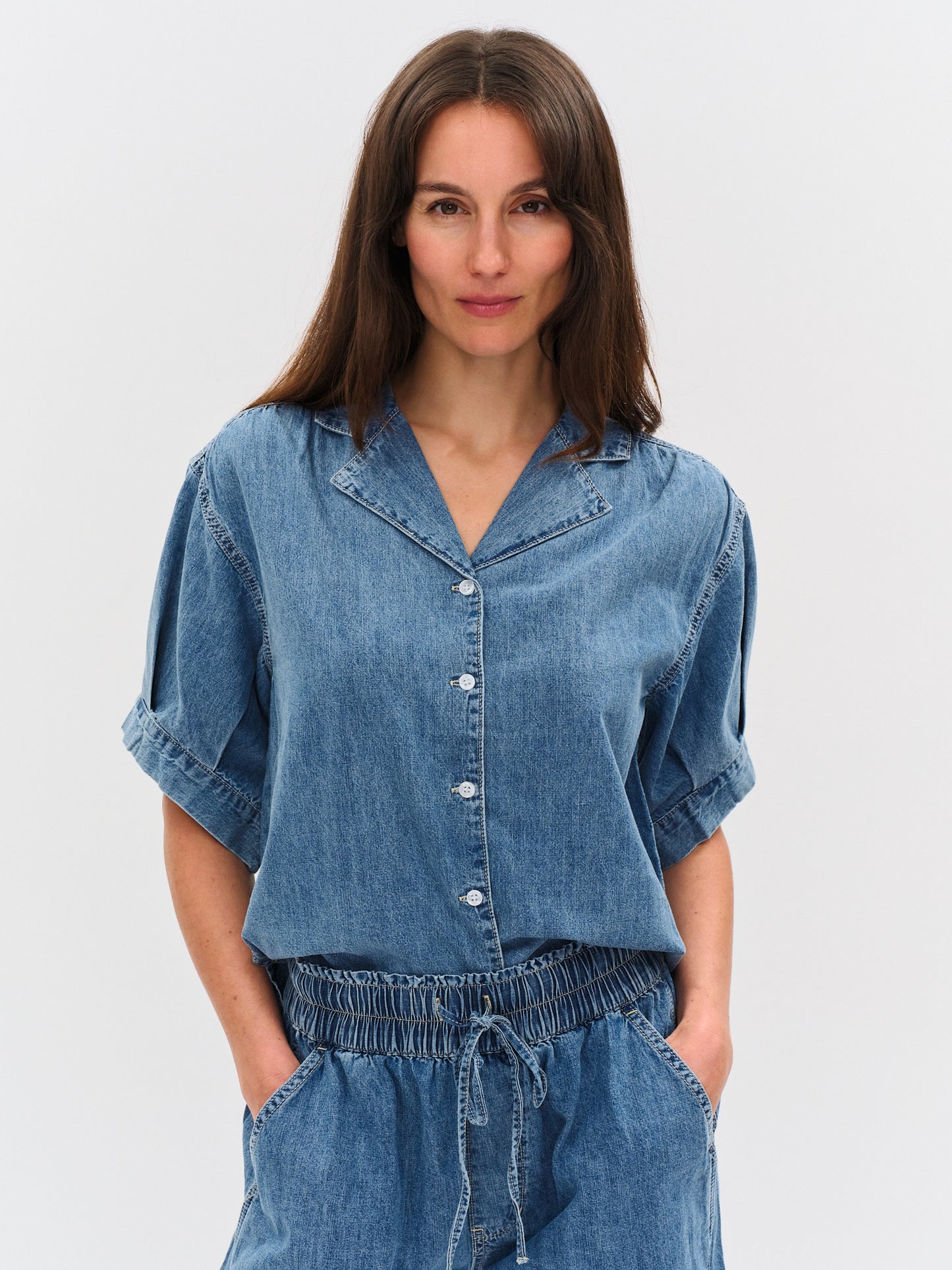 emma top [denim]