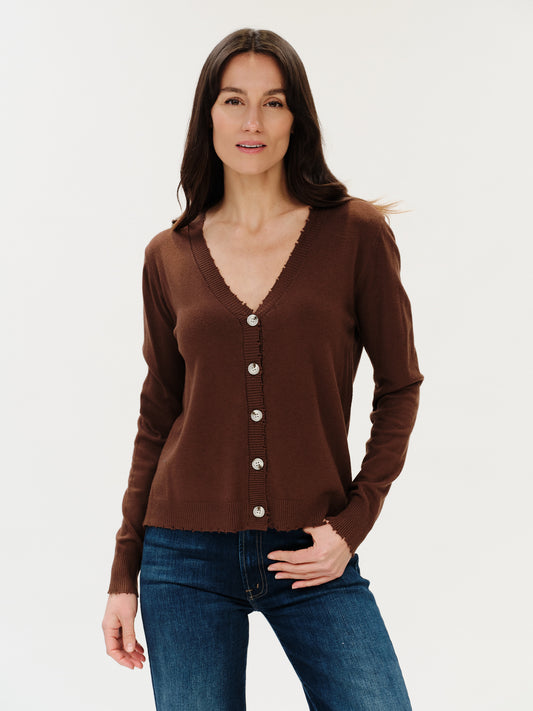 marcella cardigan [pecan]