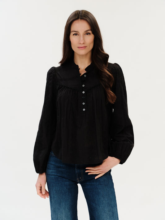 juniper top [black]