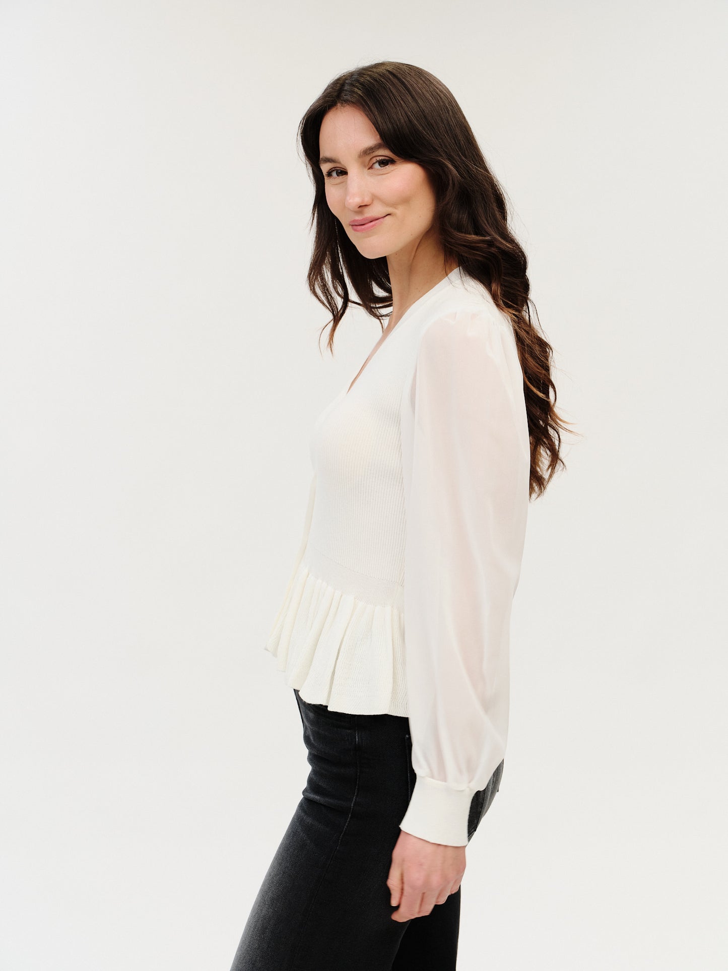 alexandra sweater [white]