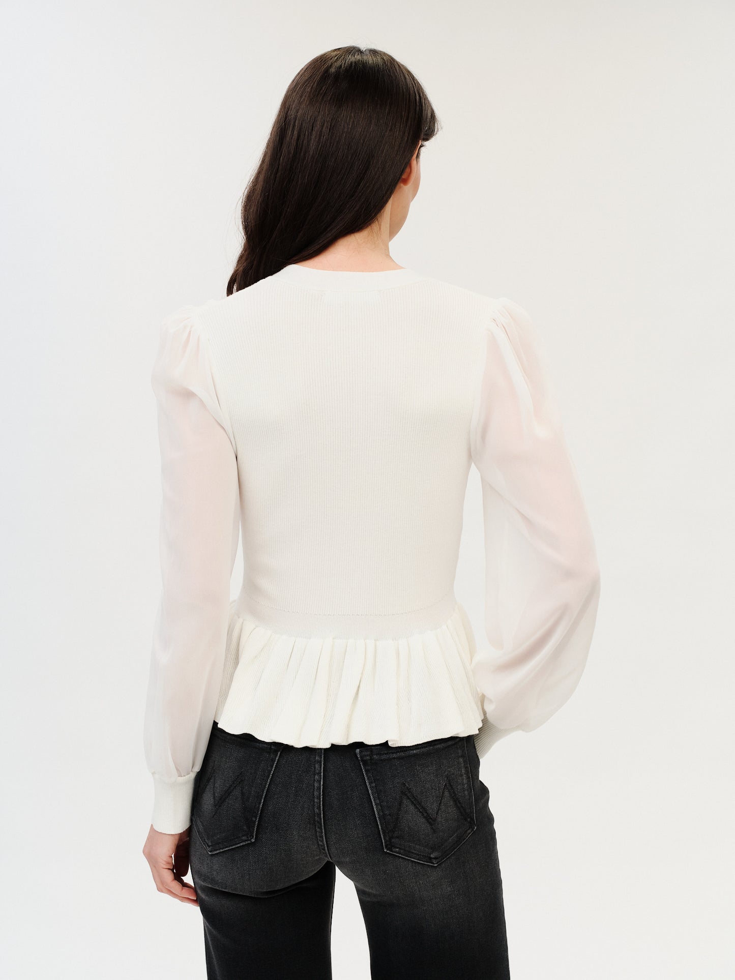 alexandra sweater [white]