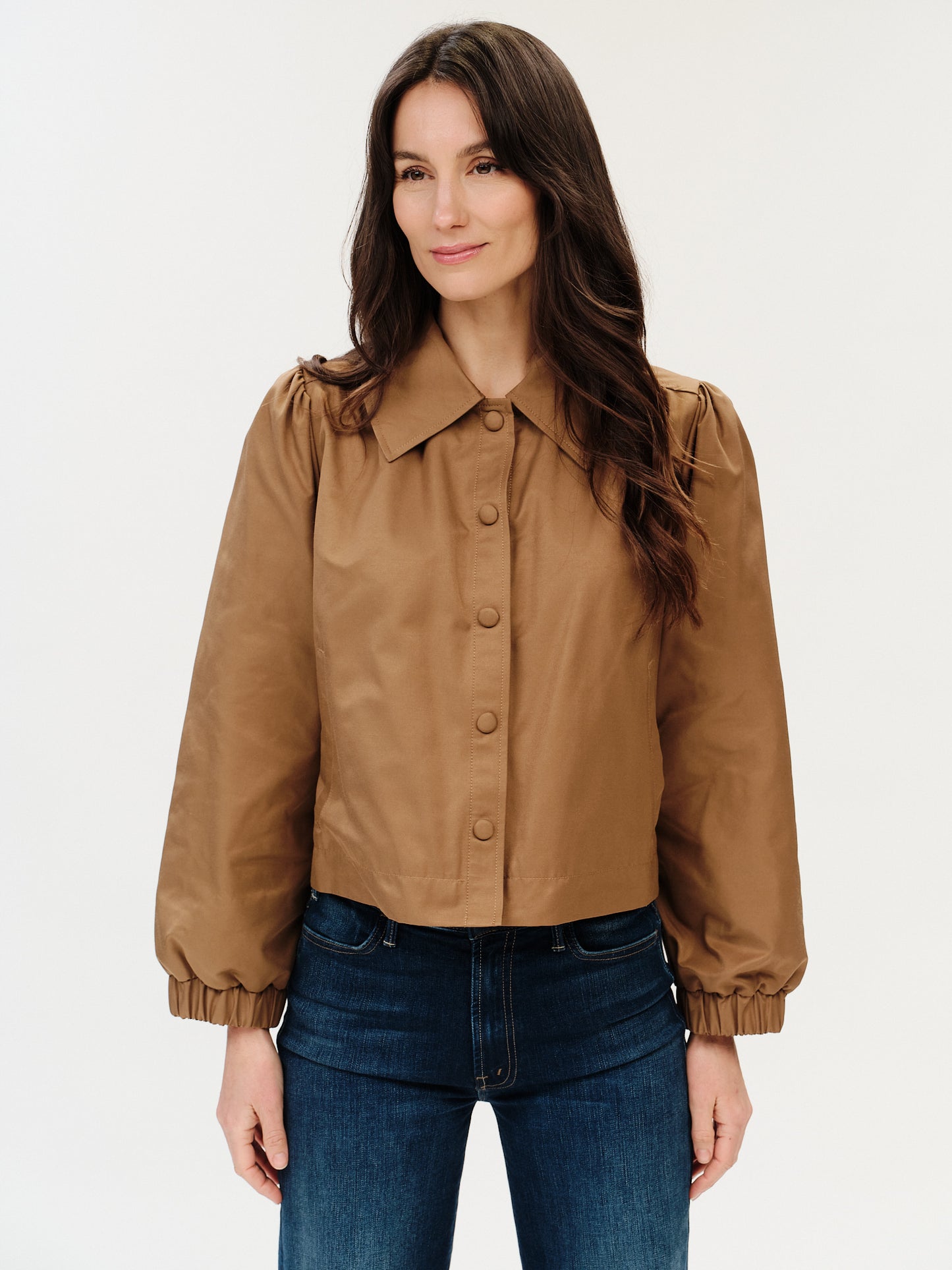 leni jacket [toffee]