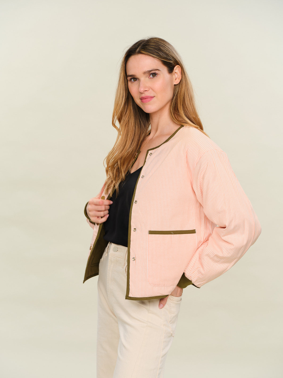 iris jacket [olive]
