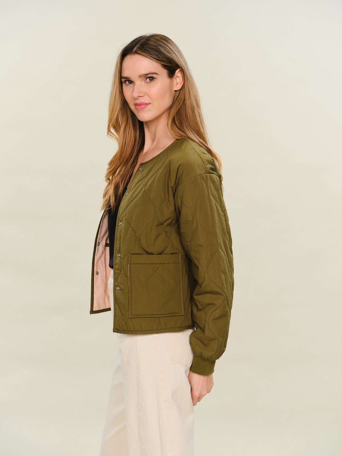 iris jacket [olive]