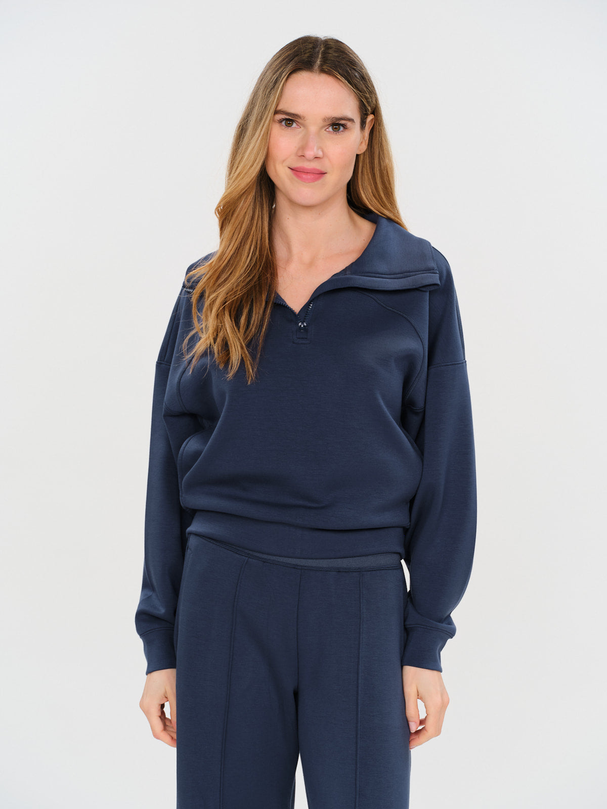 scuba 1/4 zip up [navy]