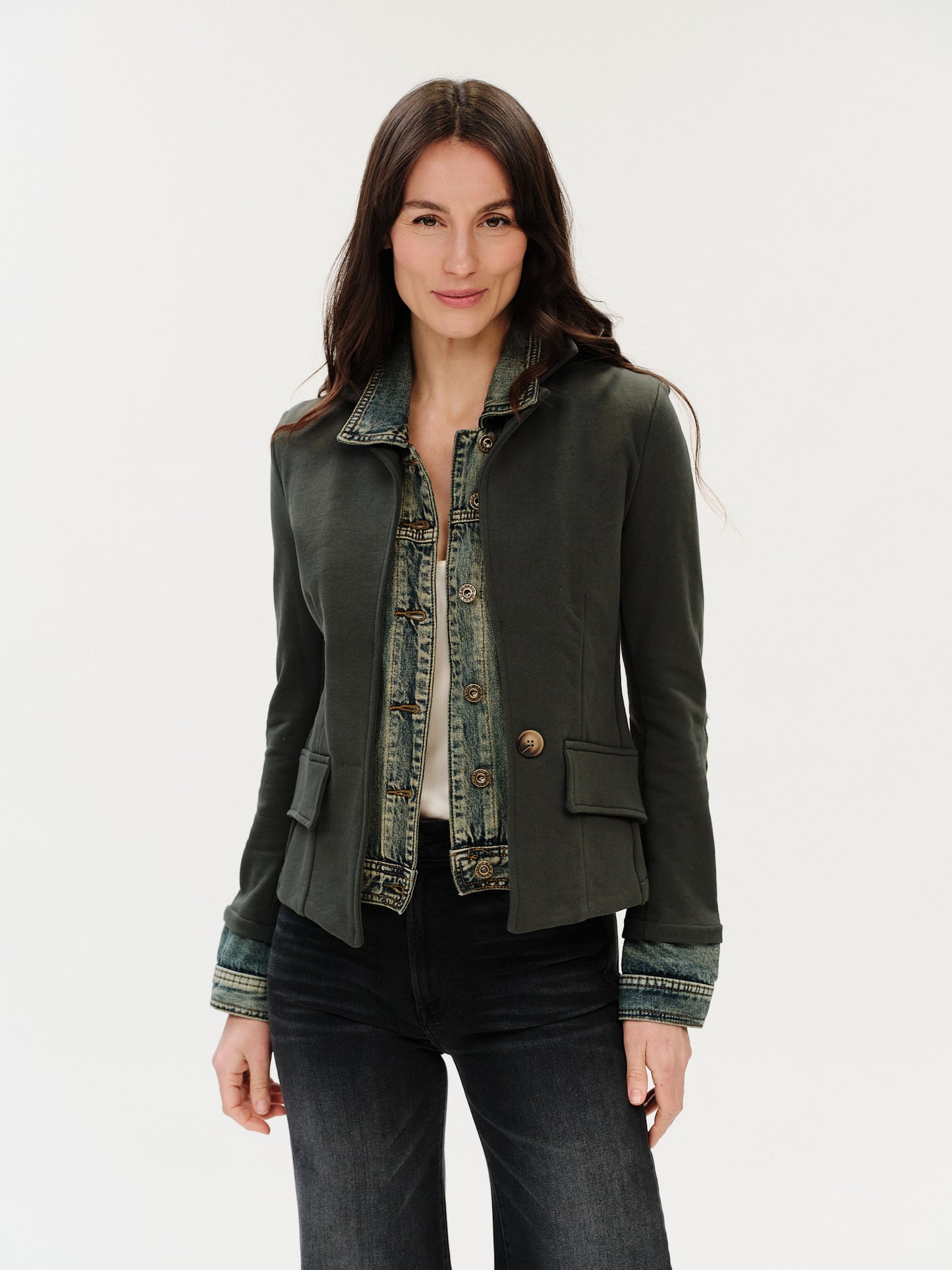 clarissa *made in italy* blazer [military]