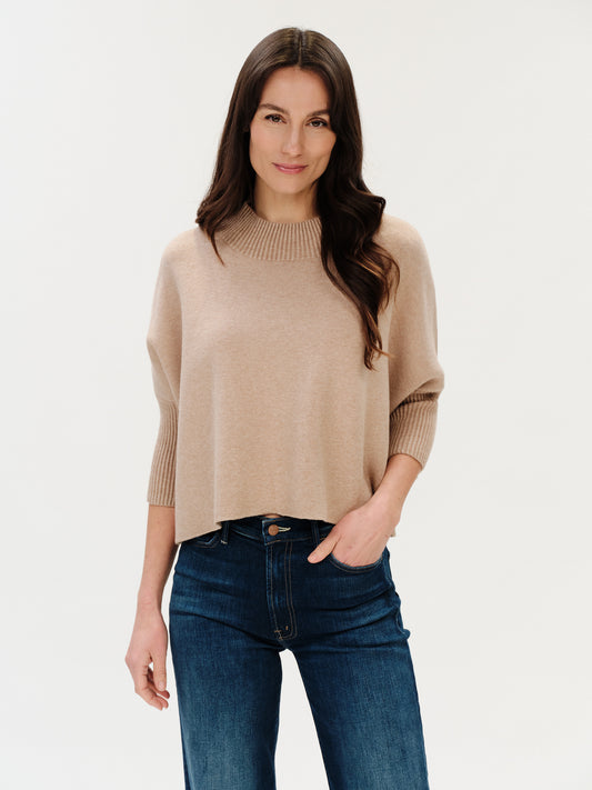 oslo sweater [heather taupe]