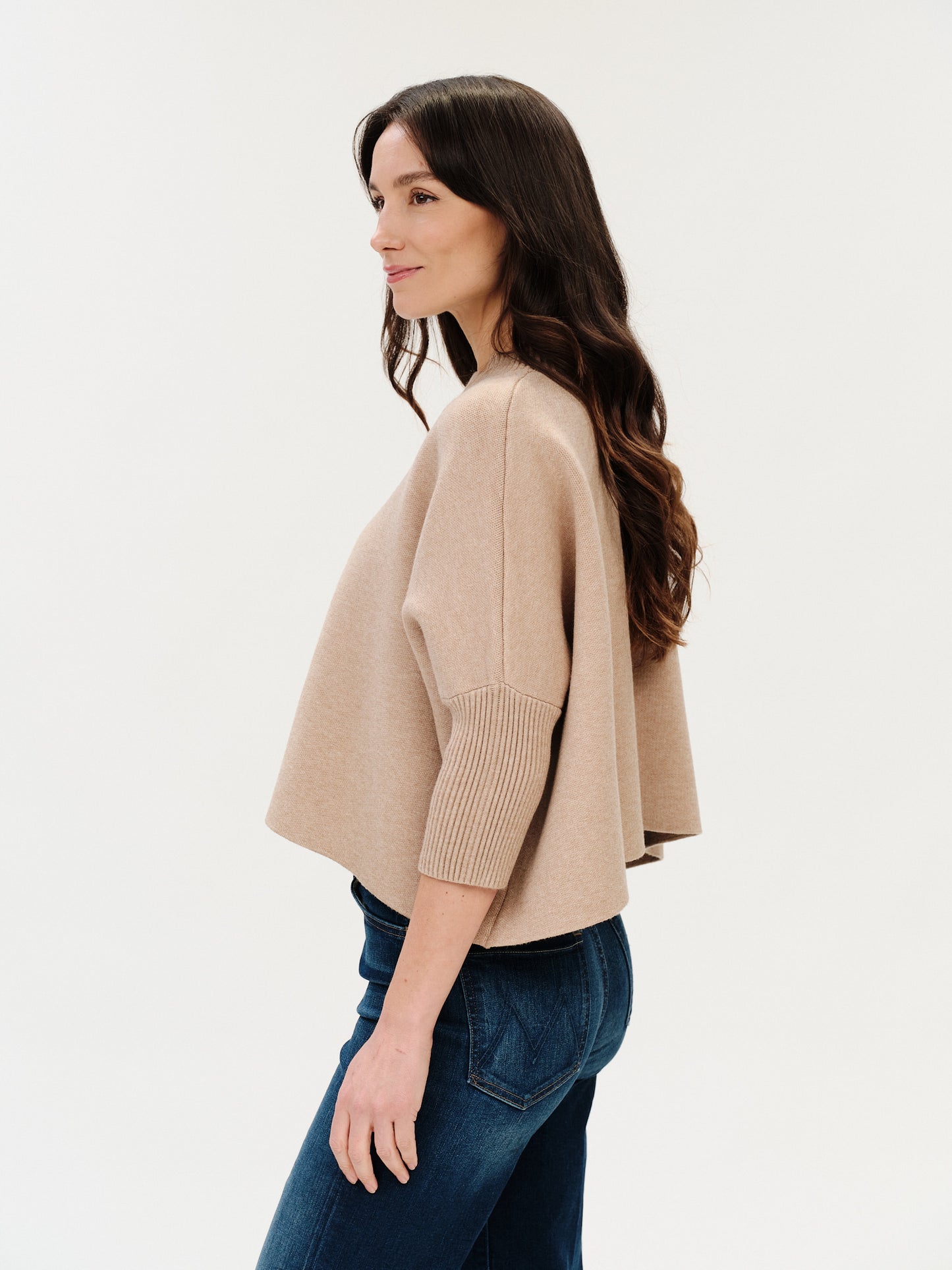 oslo sweater [heather taupe]