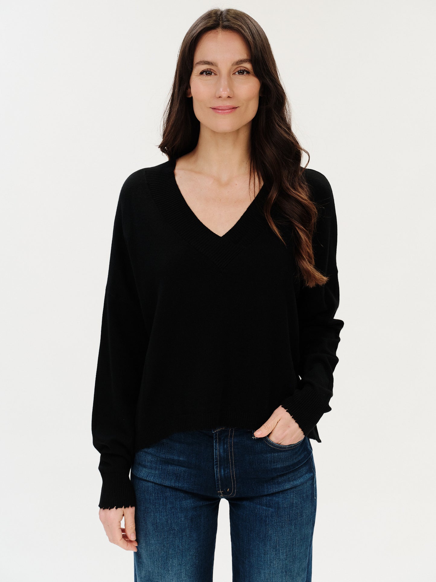 geneva sweater [black]