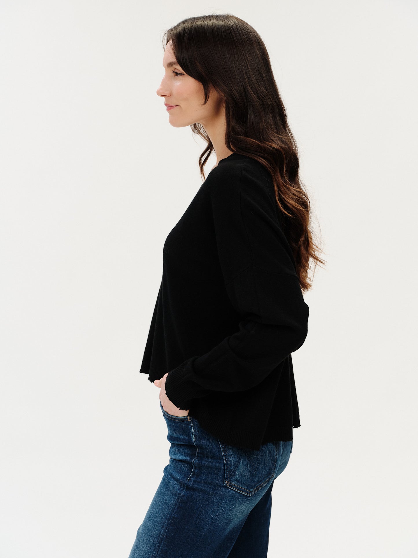 geneva sweater [black]