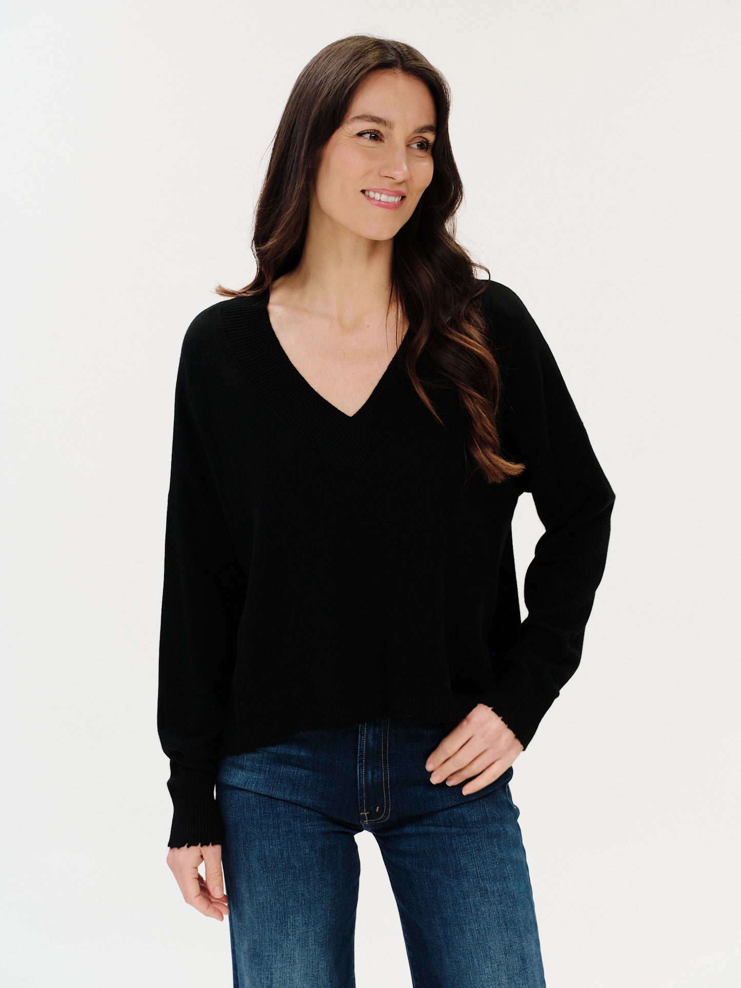 geneva sweater [black]
