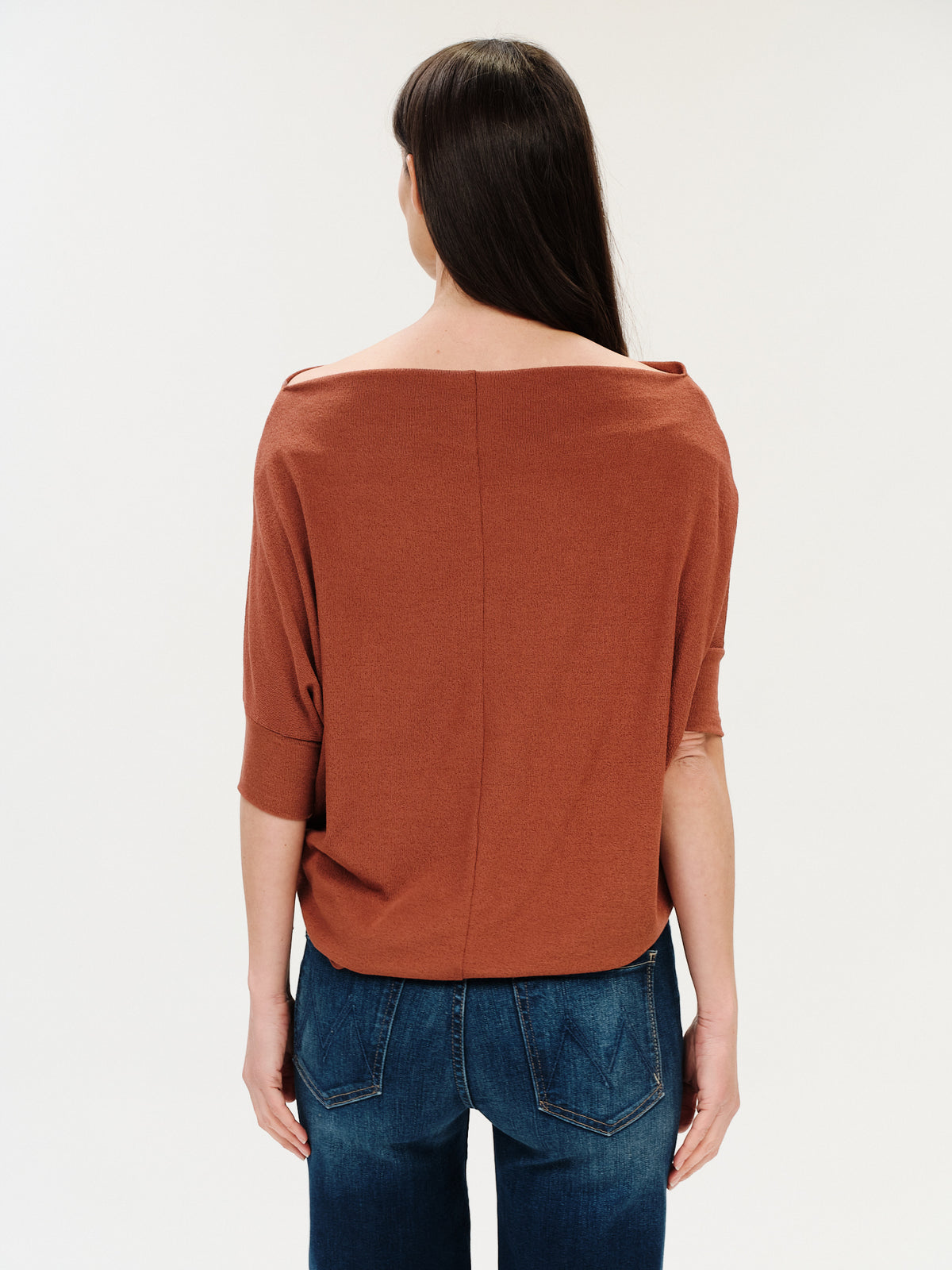 the short sleeve anywhere top [rust]