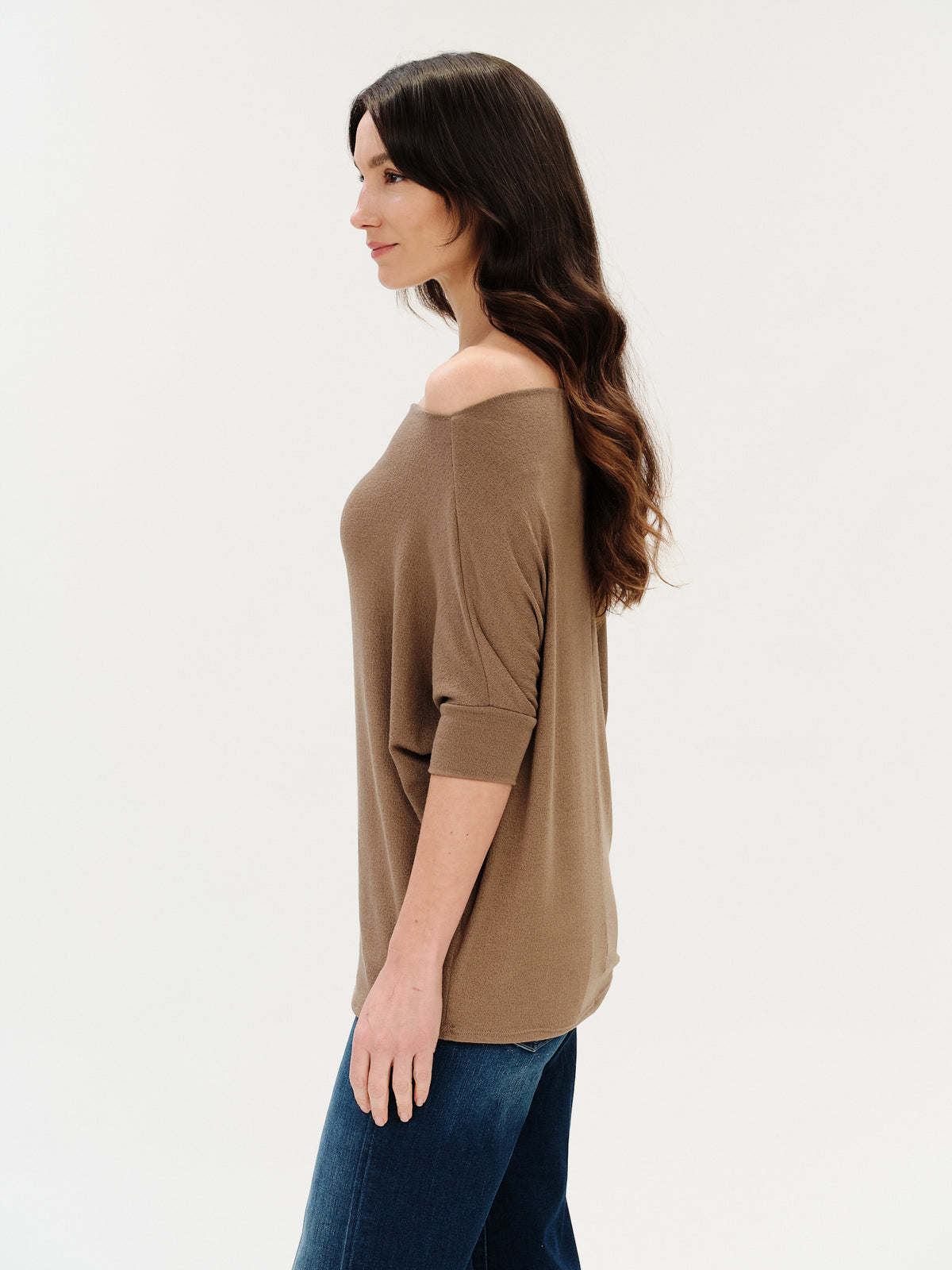 the short sleeve anywhere top [safari]