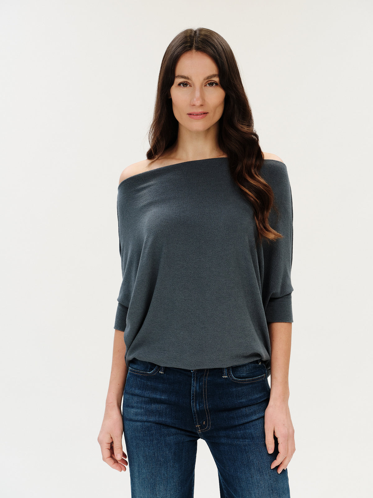 the short sleeve anywhere top [slate]