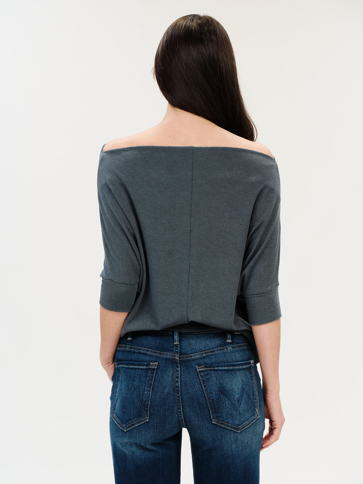 the short sleeve anywhere top [slate]
