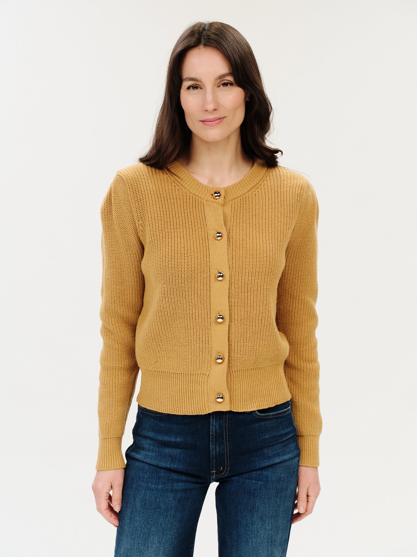 fia cardigan [mustard]