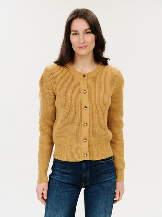 fia cardigan [mustard]