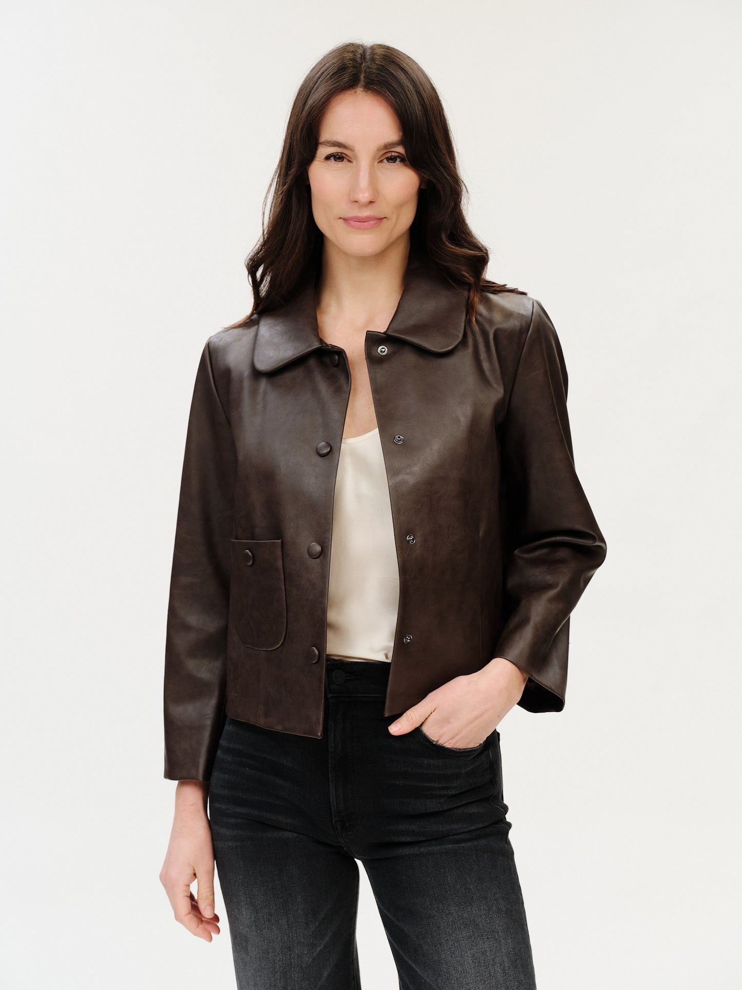 vail jacket [brown]